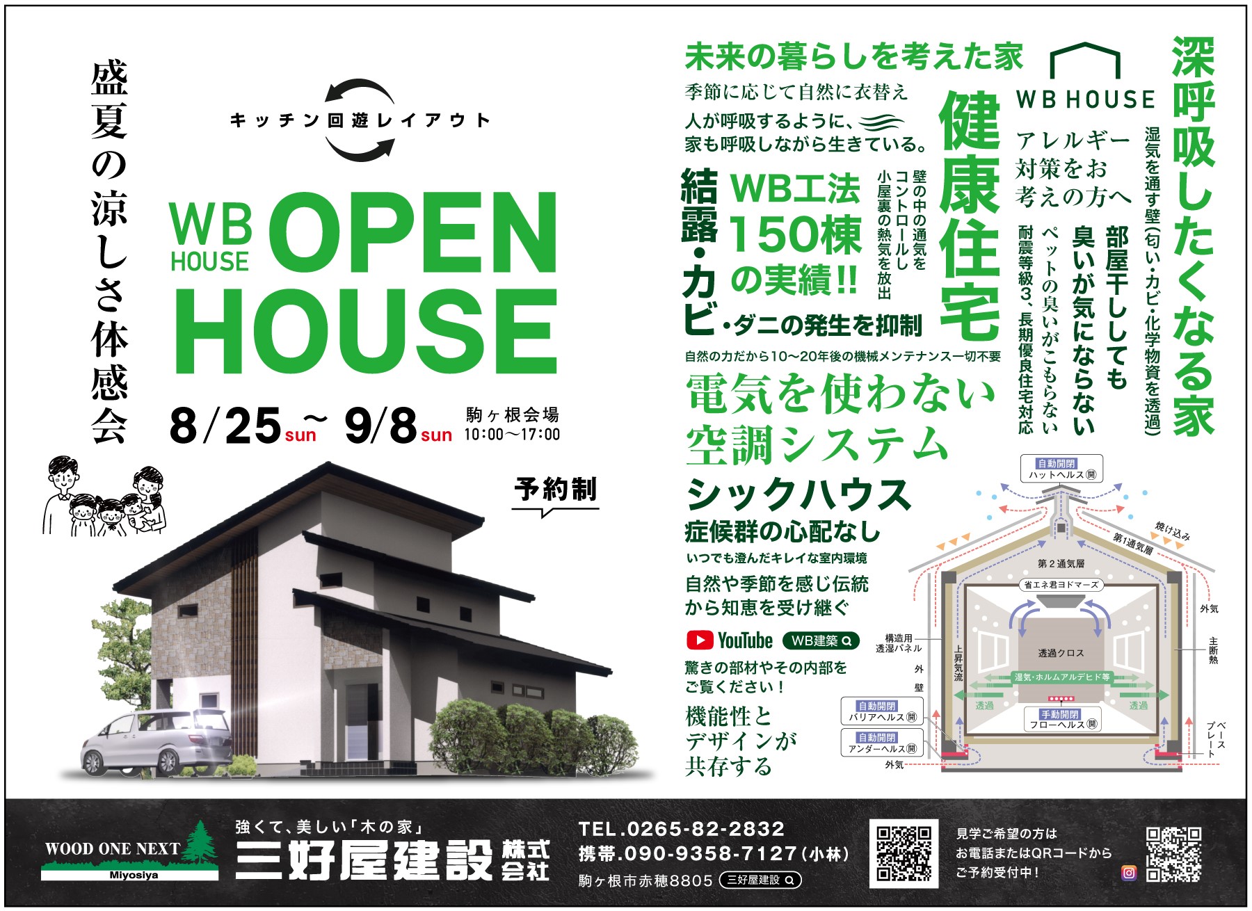 【予約制】WBHOUSE　OPEN　HOUSE